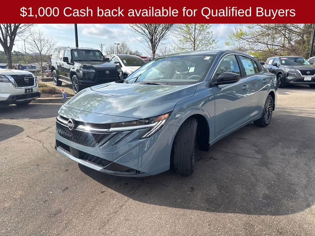 2026 Atlantic Gray Metallic Nissan Sentra SV FWD Sedan