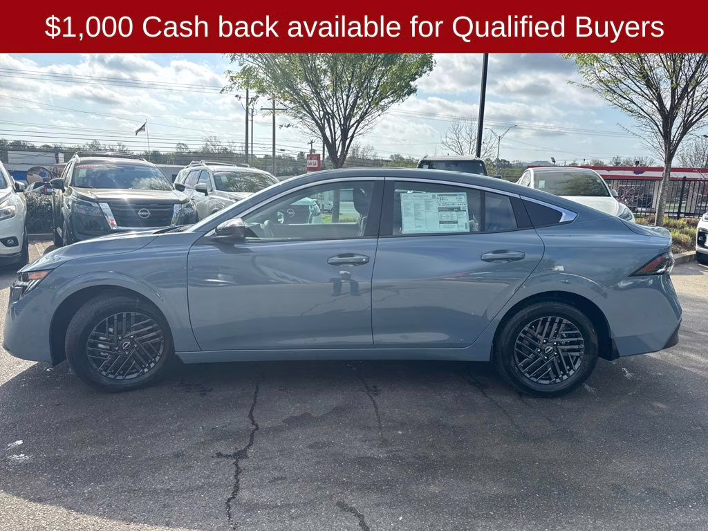 2026 Atlantic Gray Metallic Nissan Sentra SV FWD Sedan