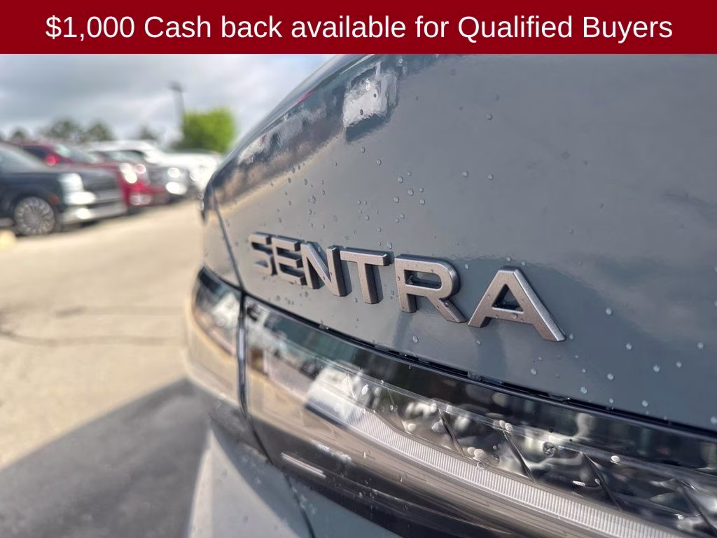 2026 Atlantic Gray Metallic Nissan Sentra SV FWD Sedan