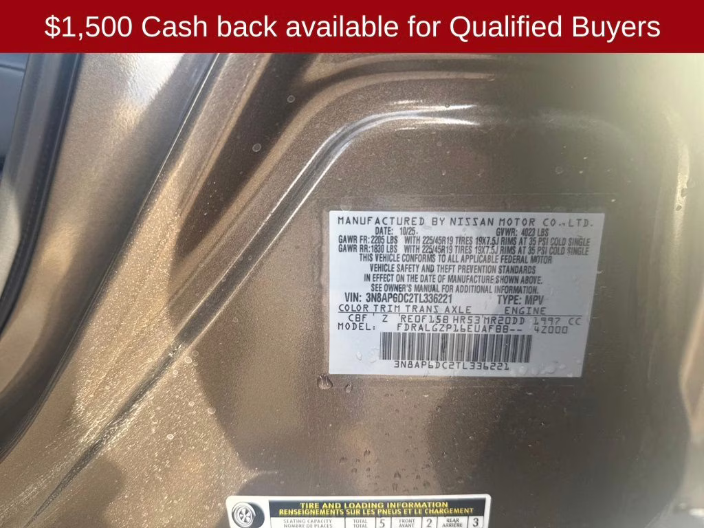 2026 Canyon Bronze Metallic Nissan Kicks SR FWD SUV