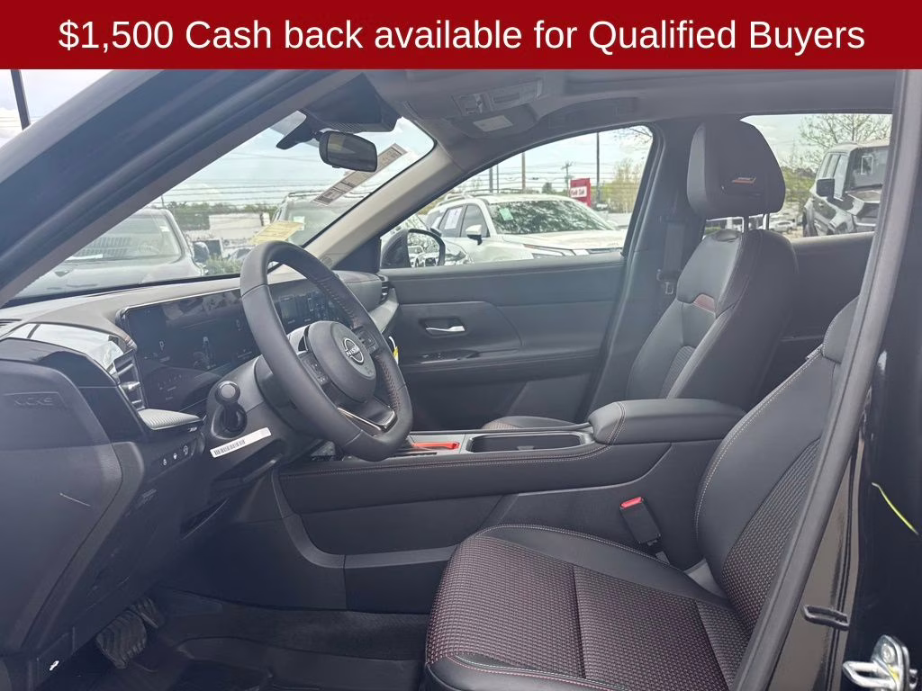 2026 Super Black Nissan Kicks SR FWD SUV