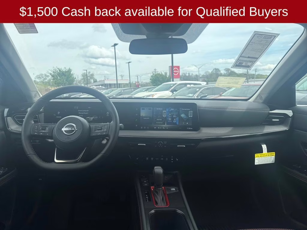 2026 Super Black Nissan Kicks SR FWD SUV