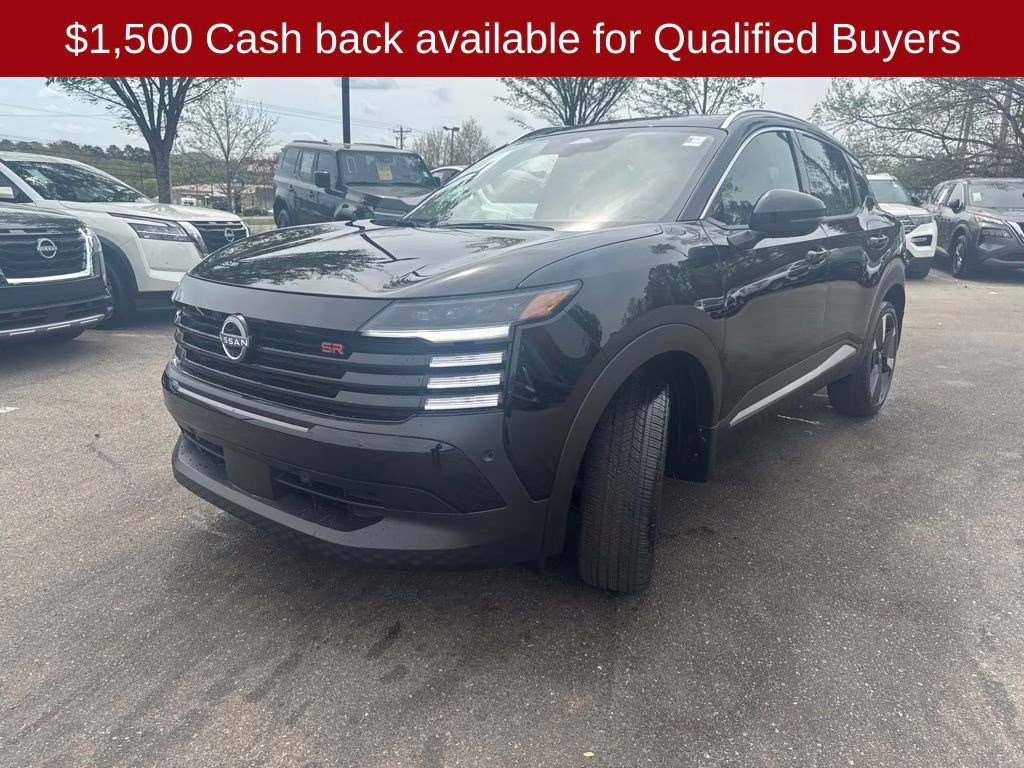 2026 Super Black Nissan Kicks SR FWD SUV