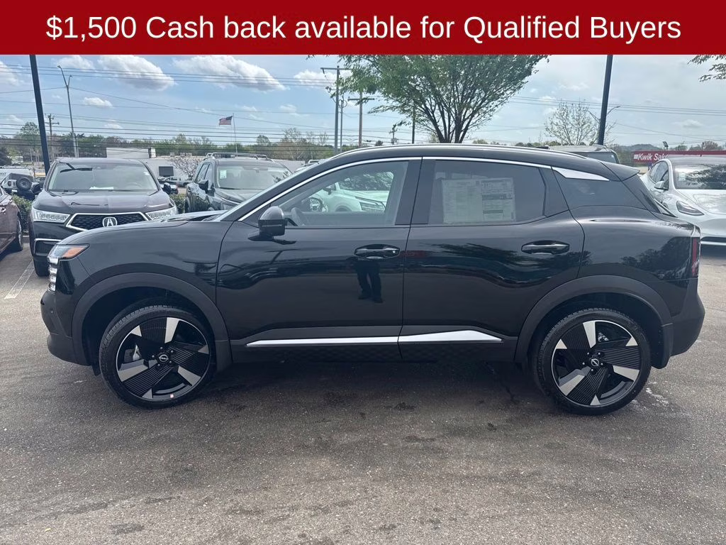 2026 Super Black Nissan Kicks SR FWD SUV