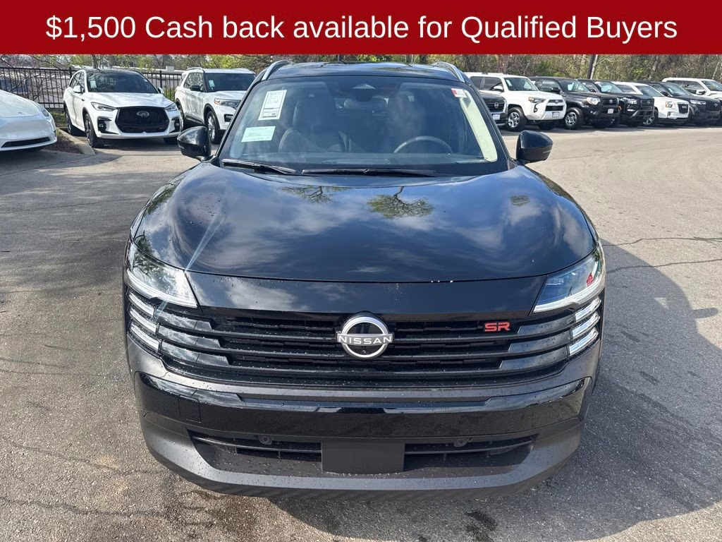 2026 Super Black Nissan Kicks SR FWD SUV