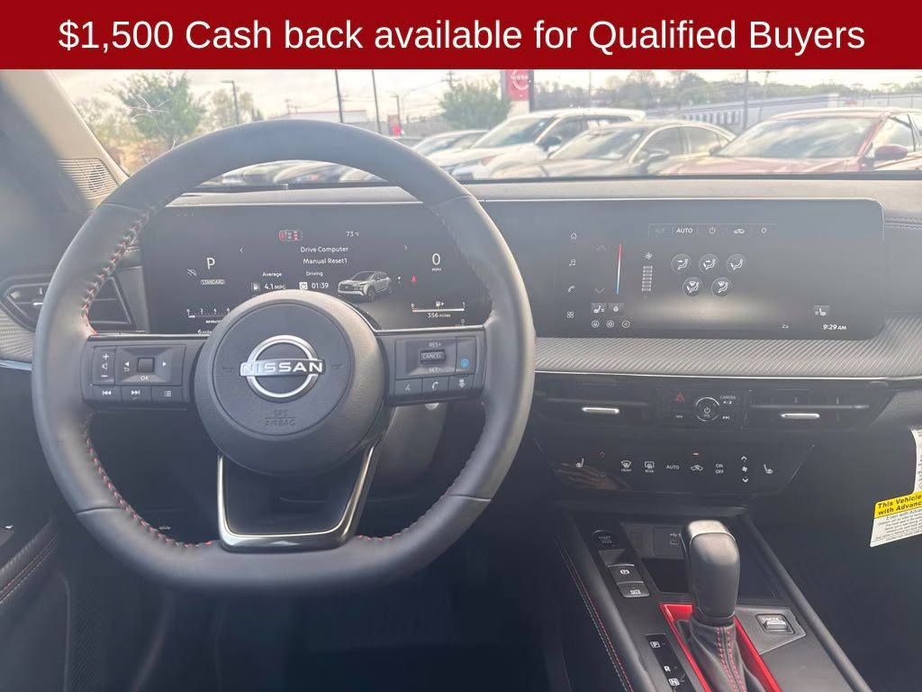 2026 Super Black Nissan Kicks SR FWD SUV