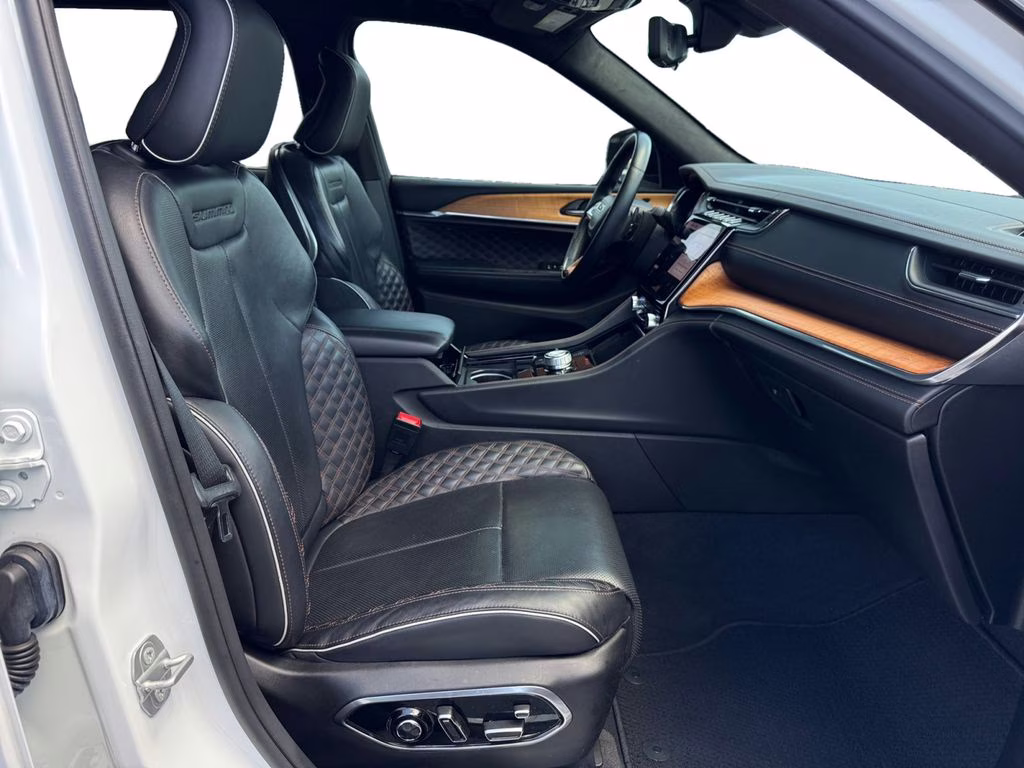 2021 Bright White Clearcoat Jeep Grand Cherokee L Summit 4X4 SUV