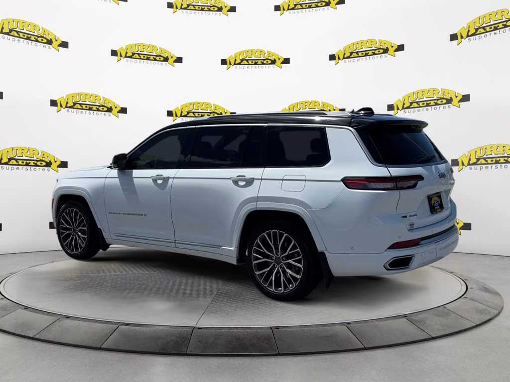 2021 Bright White Clearcoat Jeep Grand Cherokee L Summit 4X4 SUV