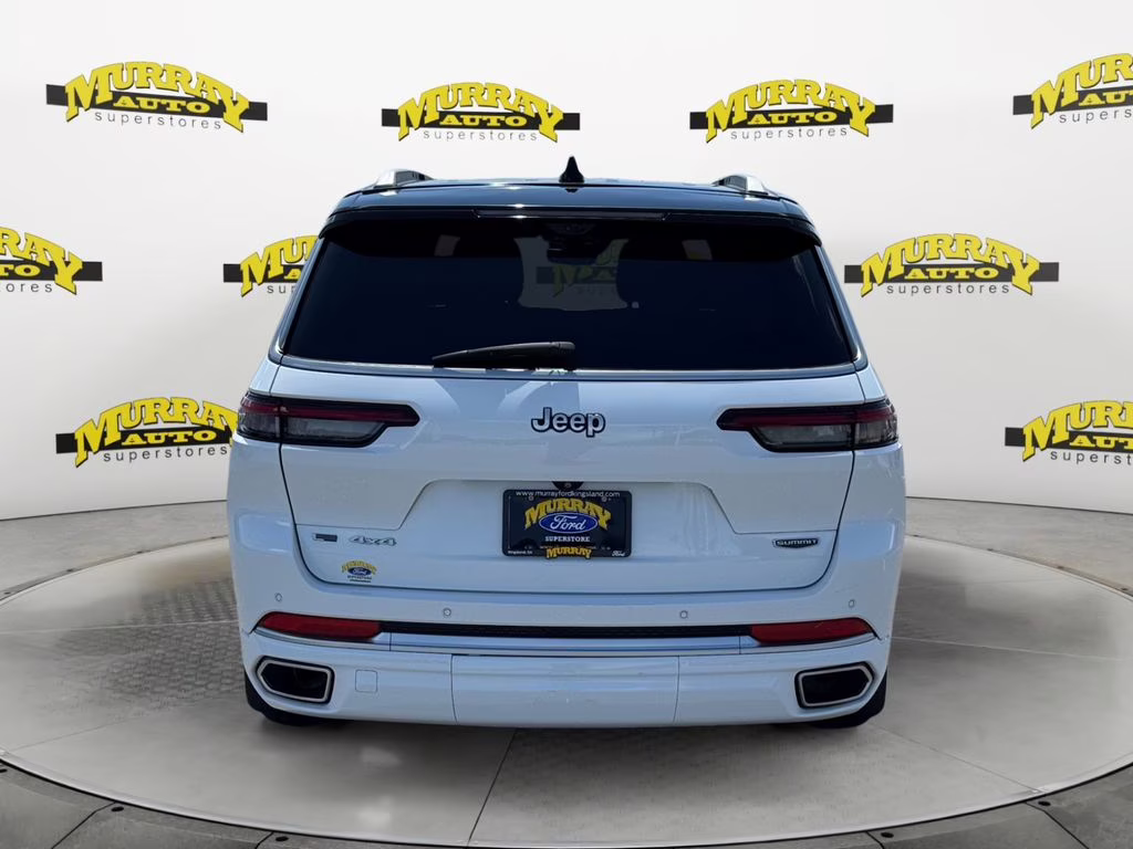 2021 Bright White Clearcoat Jeep Grand Cherokee L Summit 4X4 SUV