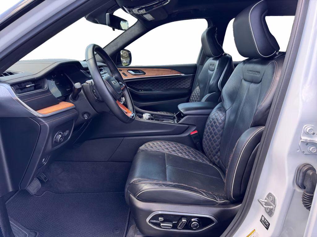 2021 Bright White Clearcoat Jeep Grand Cherokee L Summit 4X4 SUV