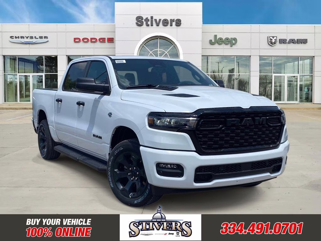 2026 Bright White Clearcoat Ram 1500 Express 4X4 Truck