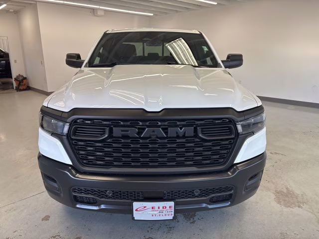 2026 Bright White Clearcoat Ram 1500 Tradesman 4X4 Truck