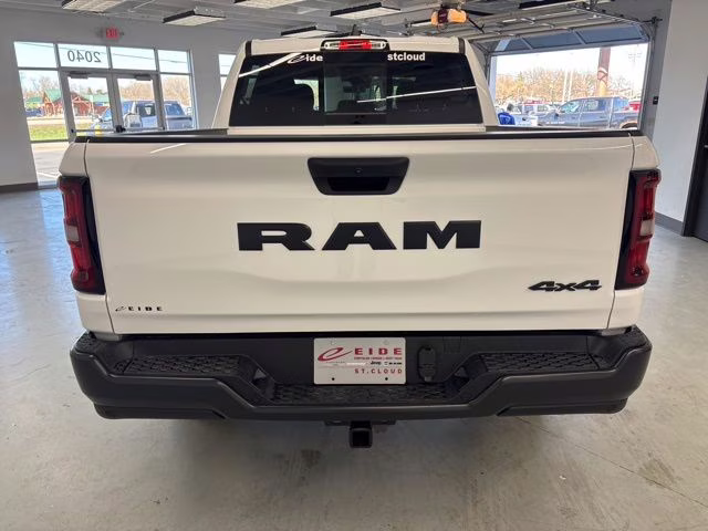 2026 Bright White Clearcoat Ram 1500 Tradesman 4X4 Truck