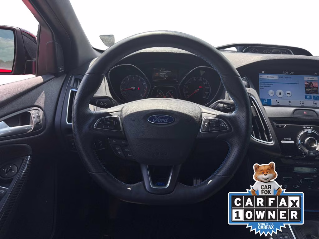 2018 Race Red Ford Focus RS AWD Hatchback