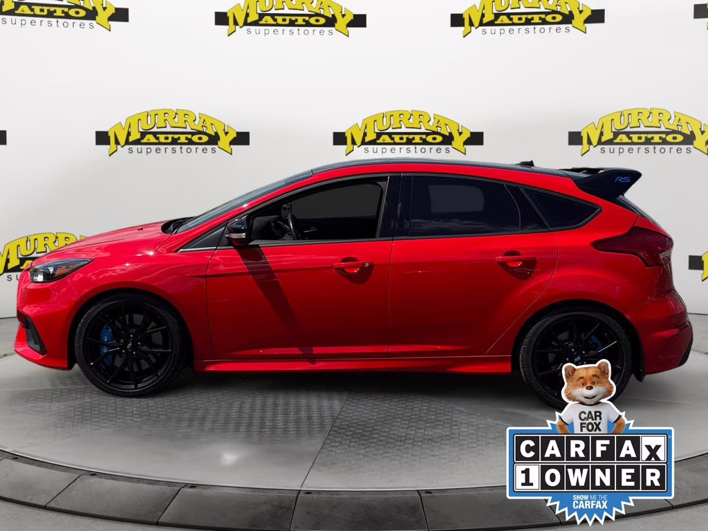 2018 Race Red Ford Focus RS AWD Hatchback