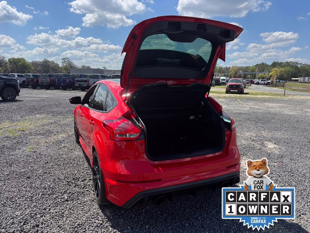 2018 Race Red Ford Focus RS AWD Hatchback