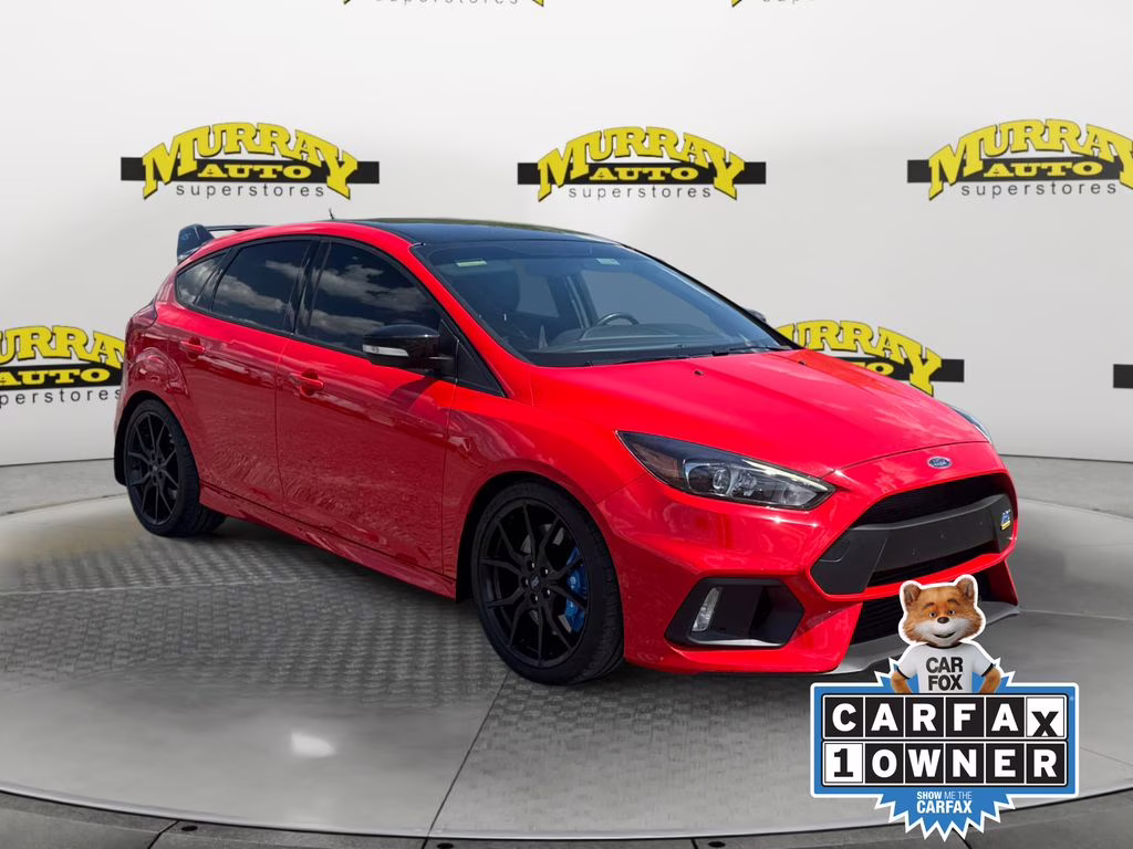 2018 Race Red Ford Focus RS AWD Hatchback