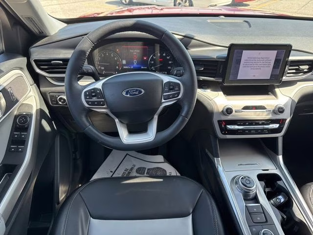 2024 Red Metallic Ford Explorer XLT 4X4 SUV