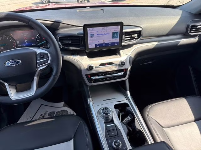 2024 Red Metallic Ford Explorer XLT 4X4 SUV