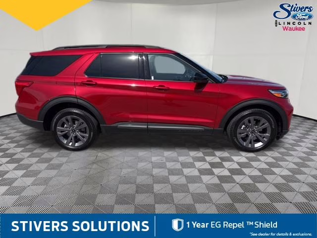 2024 Red Metallic Ford Explorer XLT 4X4 SUV