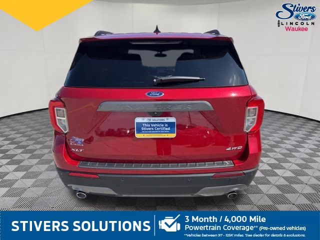 2024 Red Metallic Ford Explorer XLT 4X4 SUV