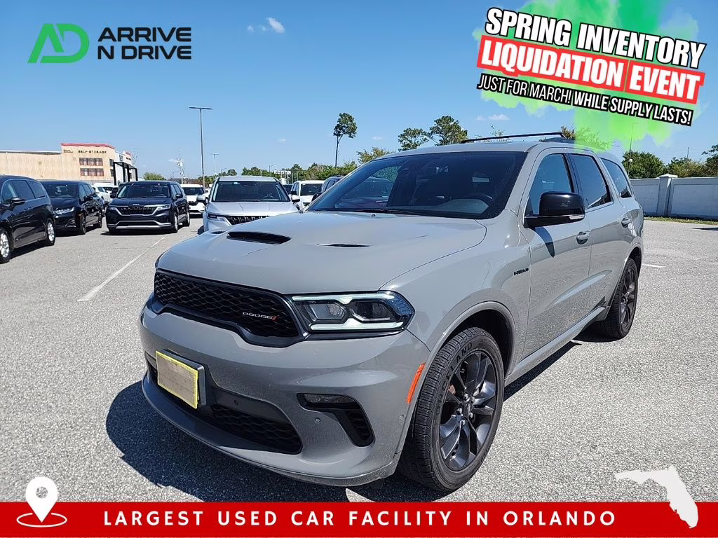 2023 Vapor Gray Dodge Durango R/T AWD SUV