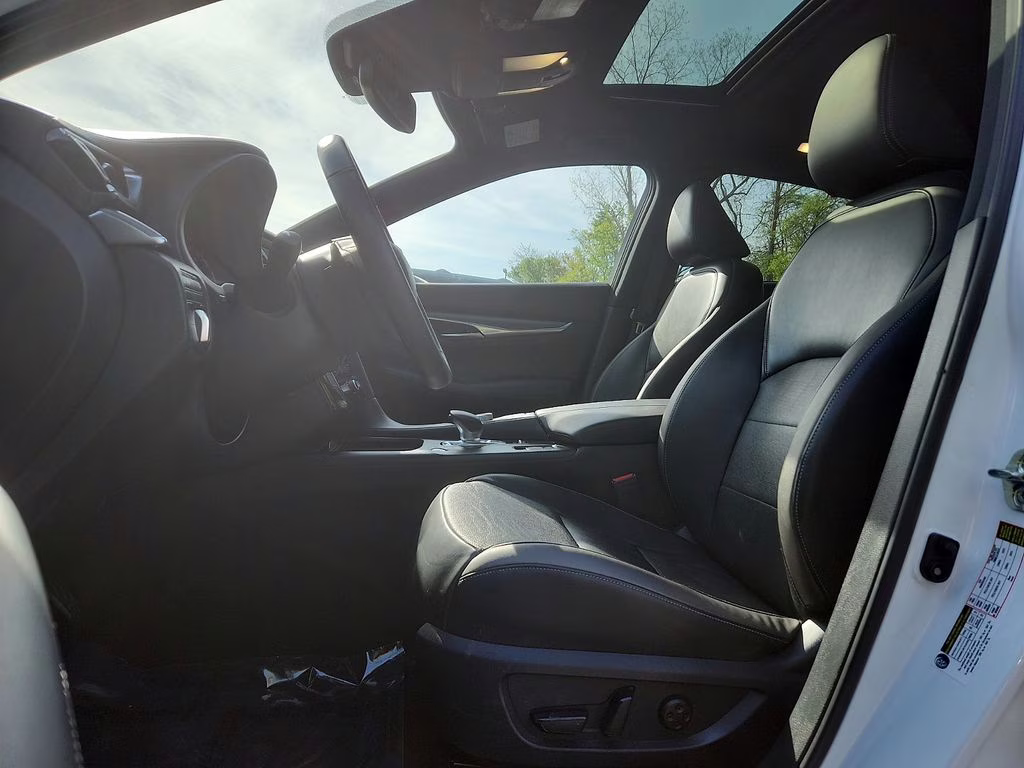 2023 Radiant White INFINITI QX55 LUXE AWD SUV