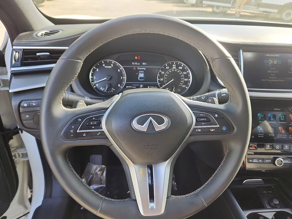 2023 Radiant White INFINITI QX55 LUXE AWD SUV