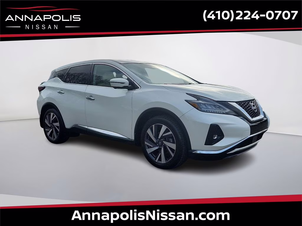 2023 Pearl White Tricoat Nissan Murano SL AWD SUV
