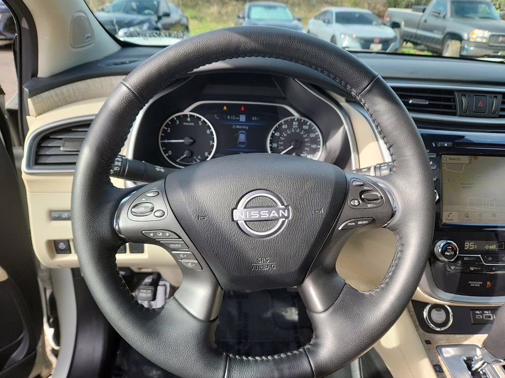 2023 Pearl White Tricoat Nissan Murano SL AWD SUV