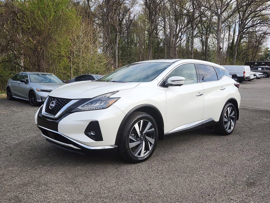 2023 Pearl White Tricoat Nissan Murano SL AWD SUV