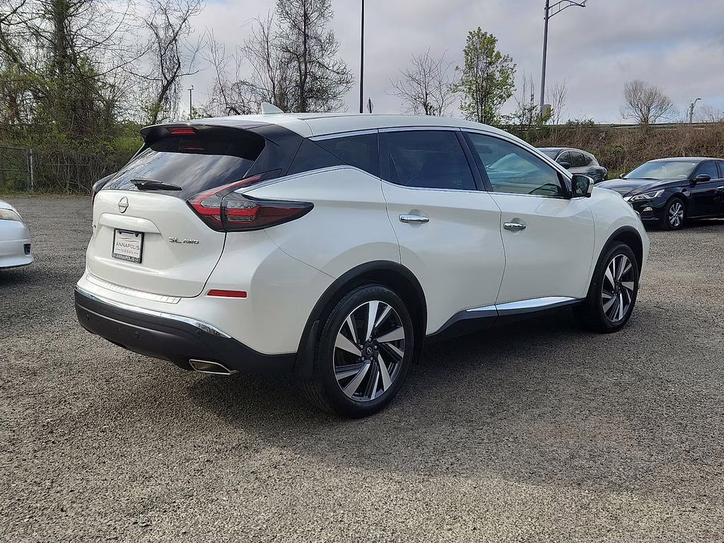 2023 Pearl White Tricoat Nissan Murano SL AWD SUV