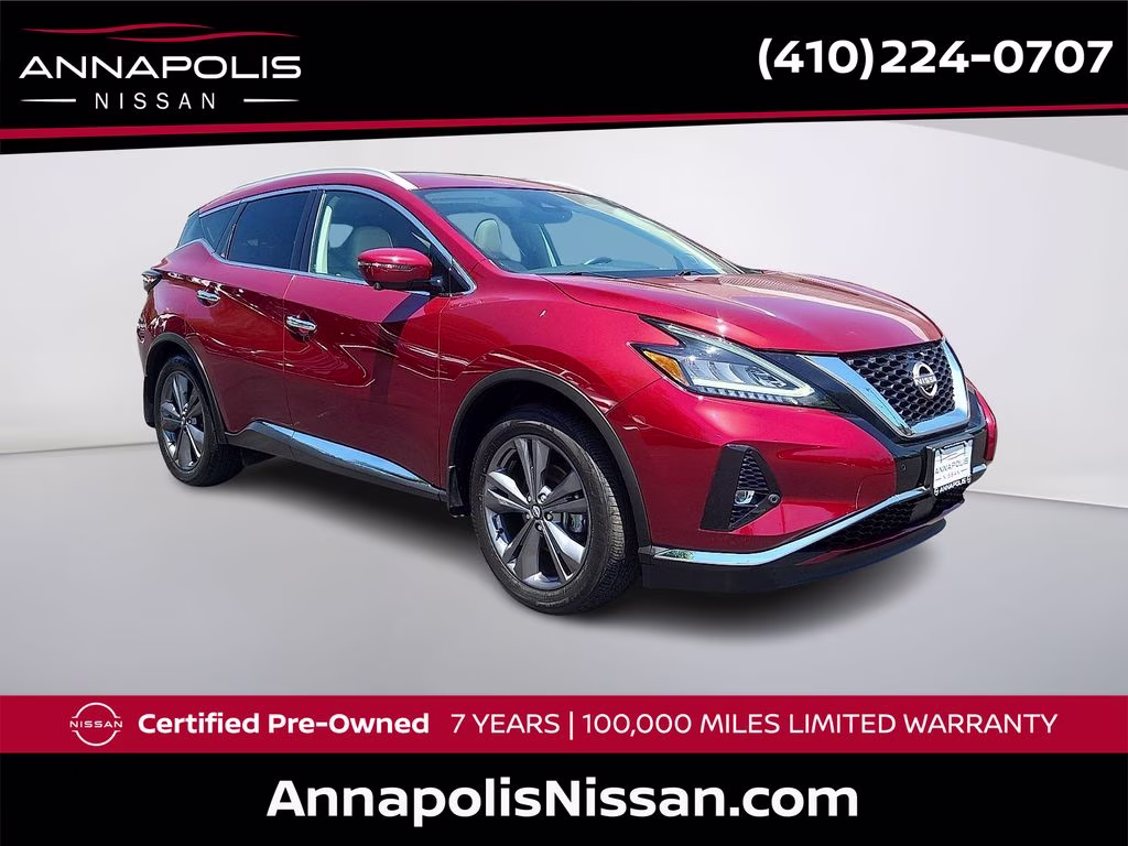 2023 Scarlet Ember Tintcoat Nissan Murano Platinum AWD SUV