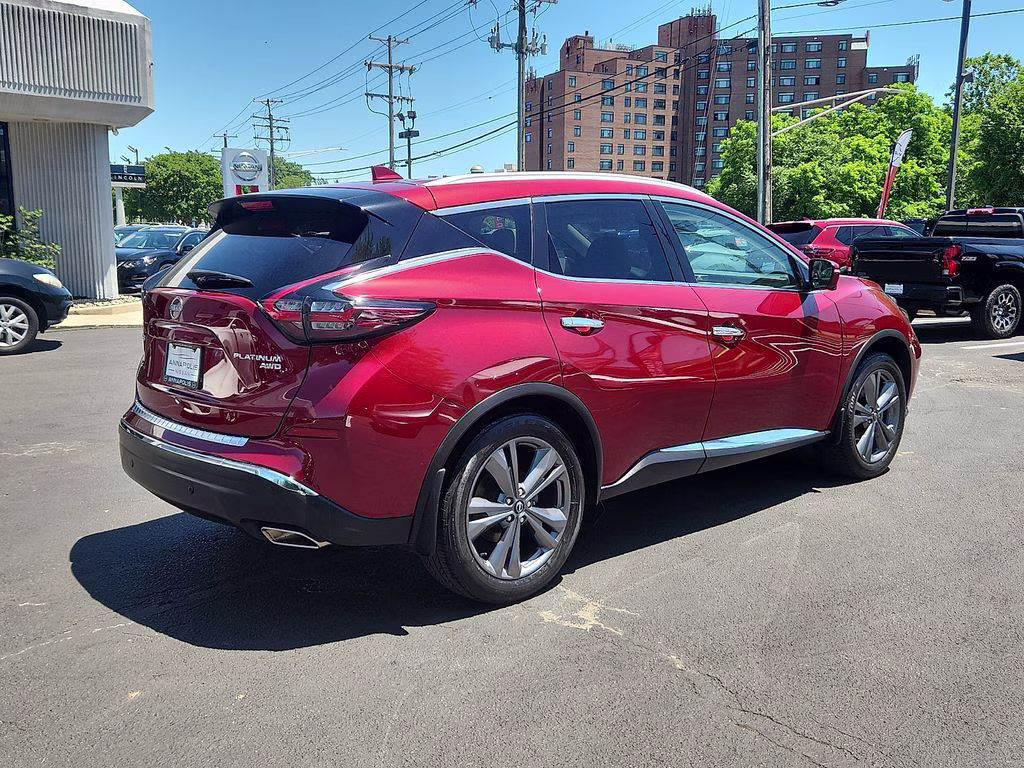 2023 Scarlet Ember Tintcoat Nissan Murano Platinum AWD SUV