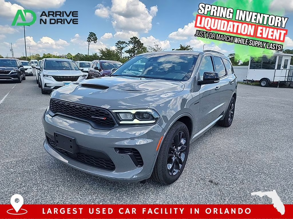 2025 Vapor Gray Dodge Durango R/T AWD SUV