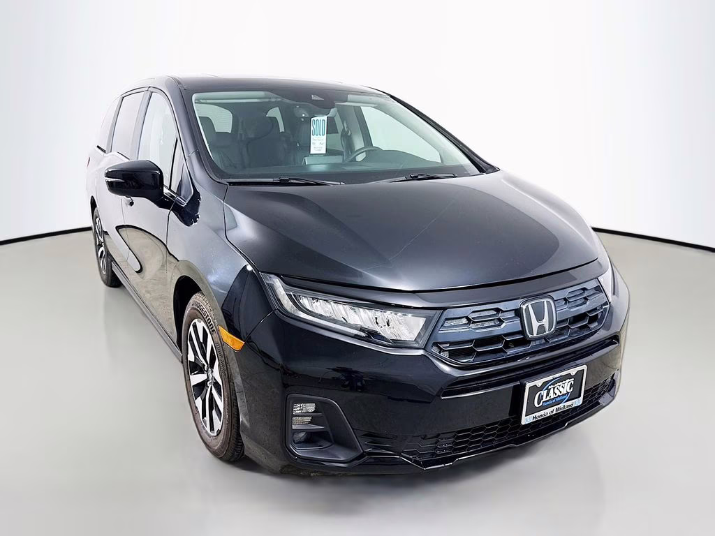 2025 Black Honda Odyssey EX-L FWD Van
