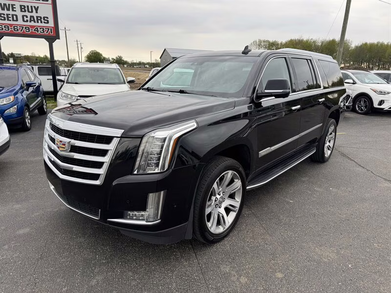 2019 Black Raven Cadillac Escalade ESV Luxury 4X4 SUV