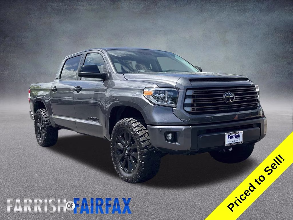 2021 Magnetic Gray Metallic Toyota Tundra Limited 4X4 Truck