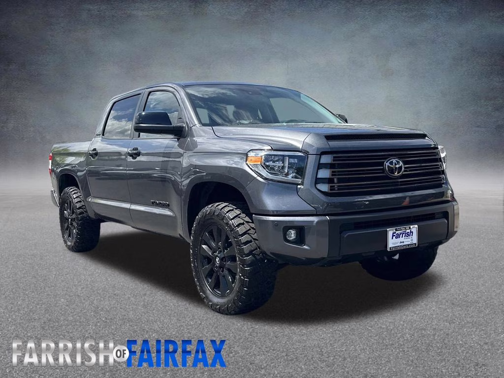 2021 Magnetic Gray Metallic Toyota Tundra Limited 4X4 Truck