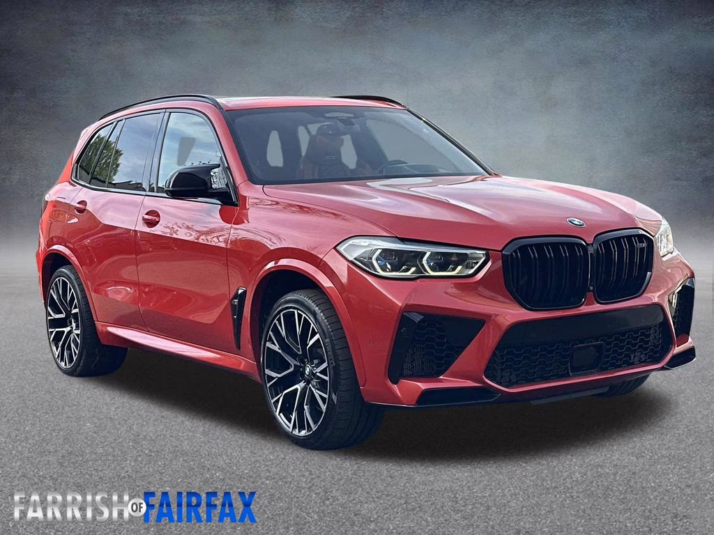 2021 Toronto Red Metallic BMW X5 M COMPETITION AWD SUV
