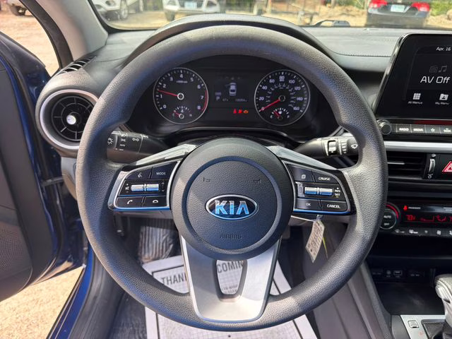 2019 Deep Sea Blue Kia Forte LXS FWD Sedan