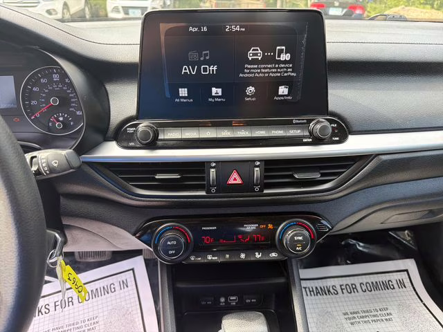 2019 Deep Sea Blue Kia Forte LXS FWD Sedan