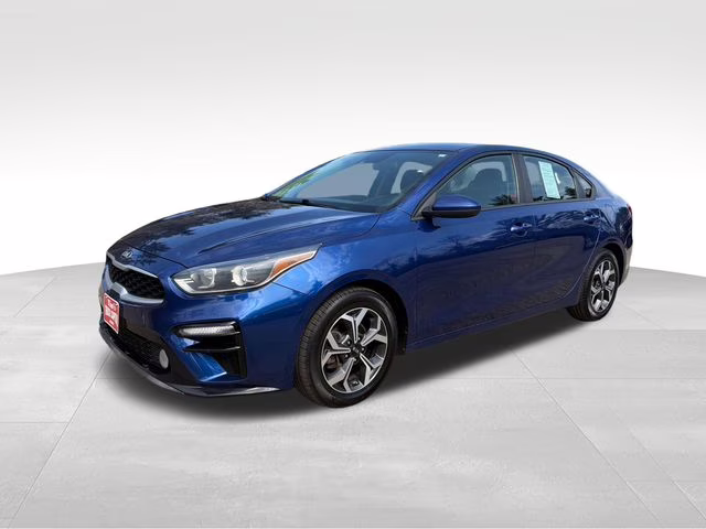 2019 Deep Sea Blue Kia Forte LXS FWD Sedan