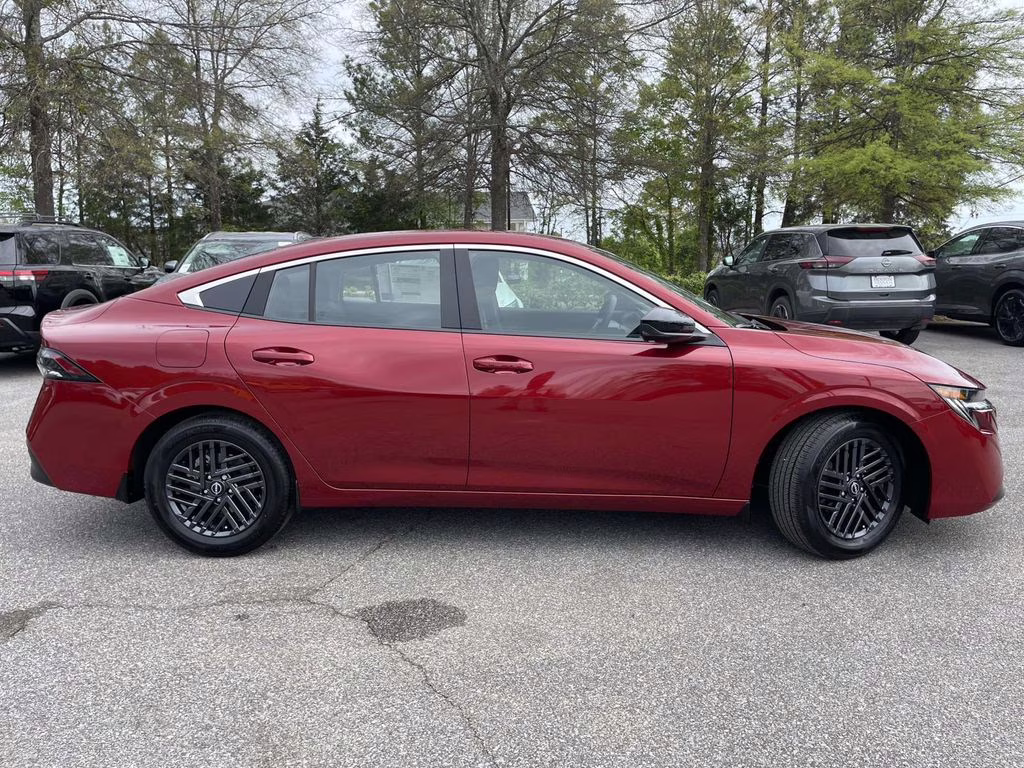 2026 Scarlet Ember Tintcoat Nissan Sentra SV FWD Sedan