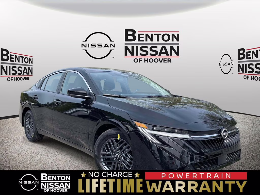 2026 Super Black Nissan Sentra SV FWD Sedan