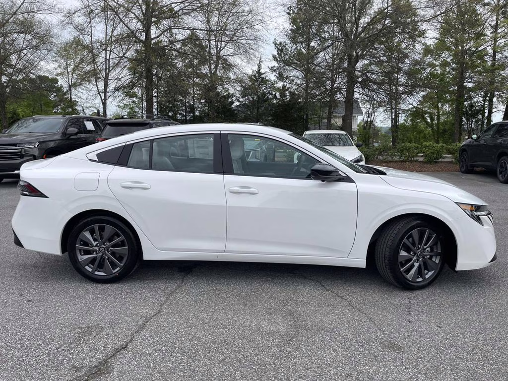 2026 Aspen White Tricoat Nissan Sentra SL FWD Sedan