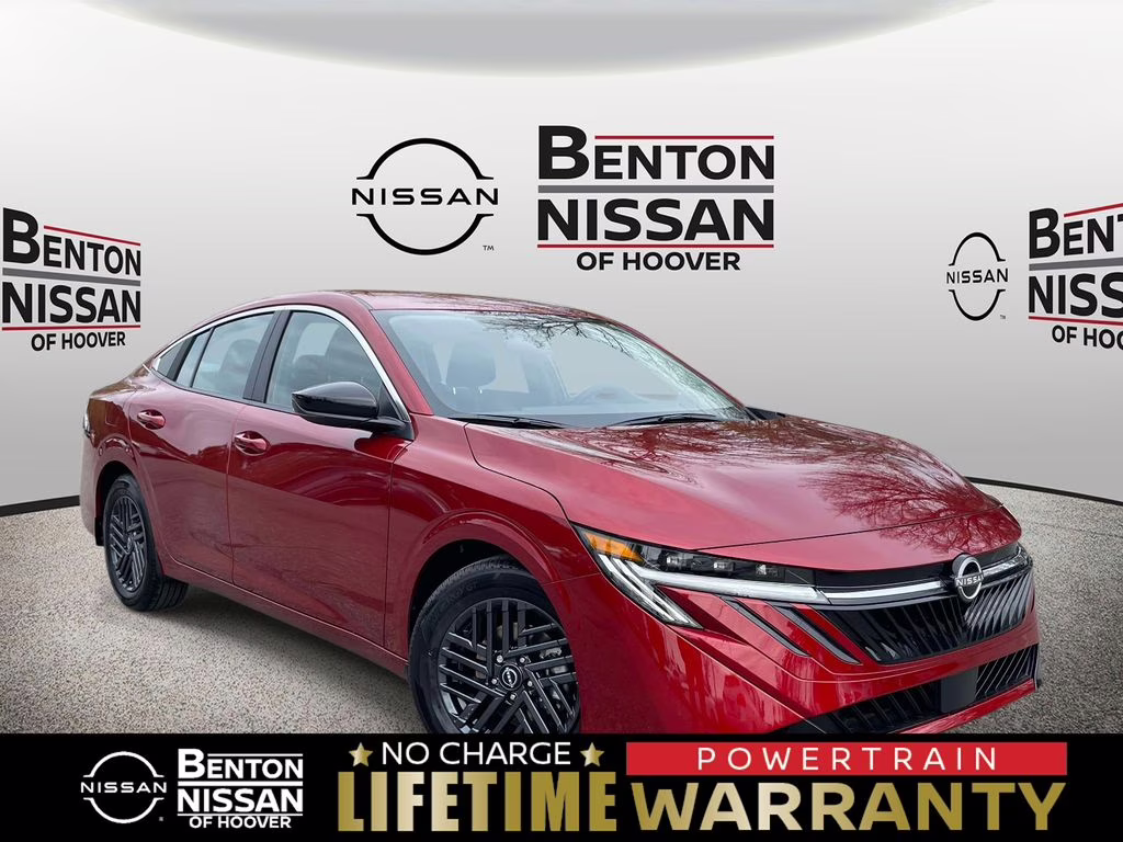 2026 Scarlet Ember Tintcoat Nissan Sentra SV FWD Sedan