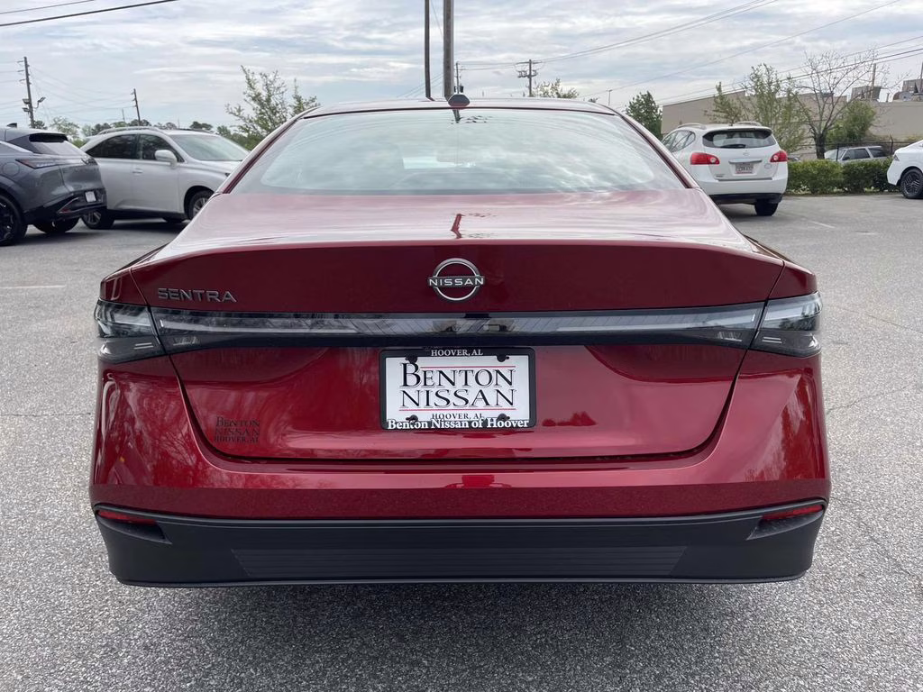 2026 Scarlet Ember Tintcoat Nissan Sentra SV FWD Sedan