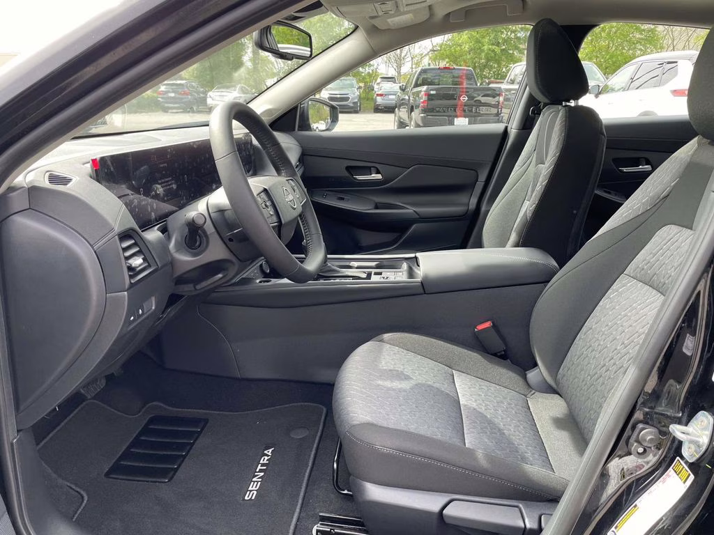 2026 Super Black Nissan Sentra SV FWD Sedan