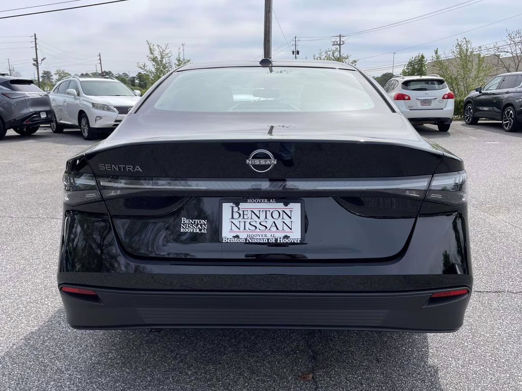 2026 Super Black Nissan Sentra SV FWD Sedan